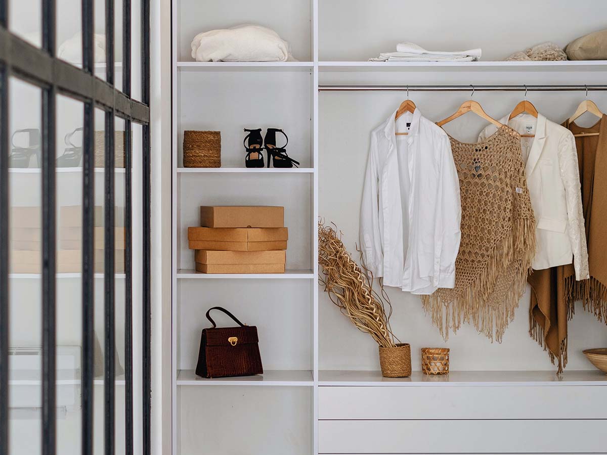 Organized closet