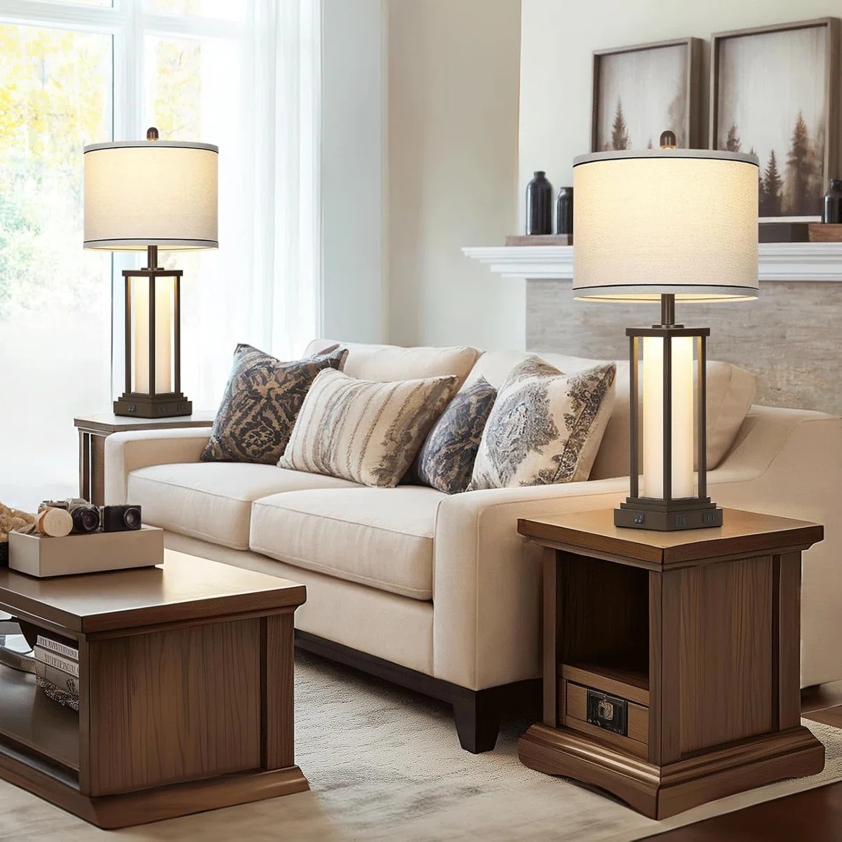 symmetrical lamps