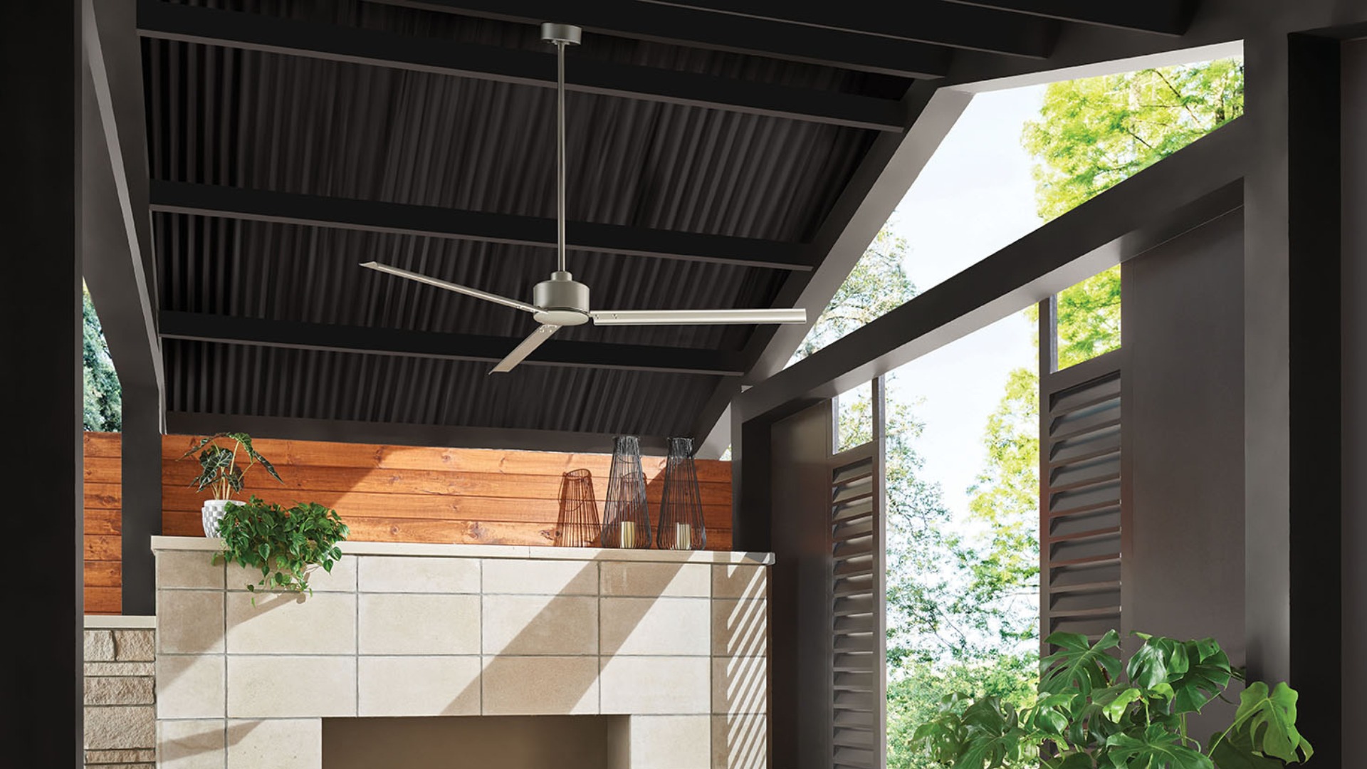 metal ceiling fan