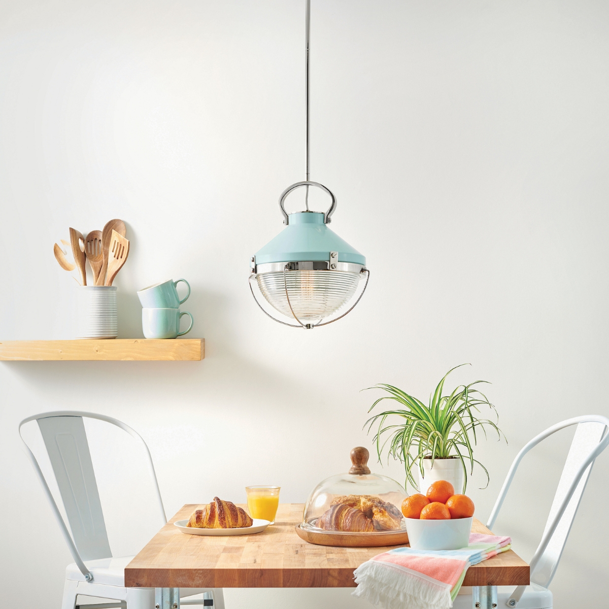 a unique table pendant light
